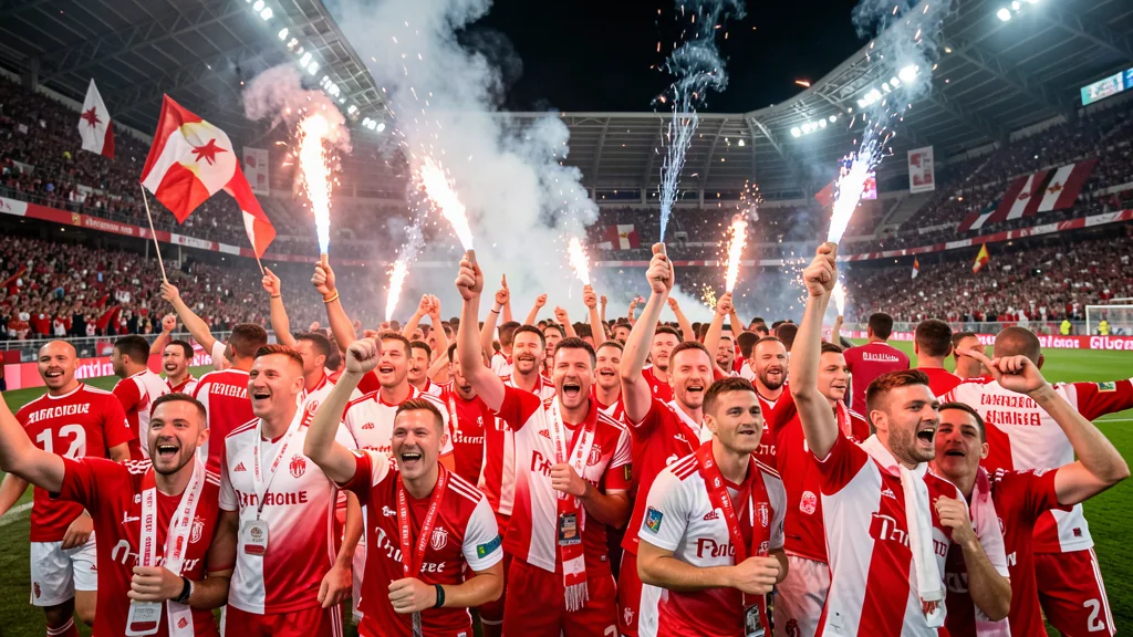 Navijači Crvene zvezde u Bariju